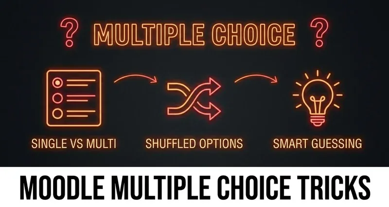 Moodle multiple choice tricks featured image