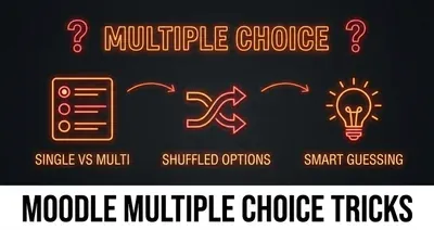 Moodle multiple choice tricks featured image